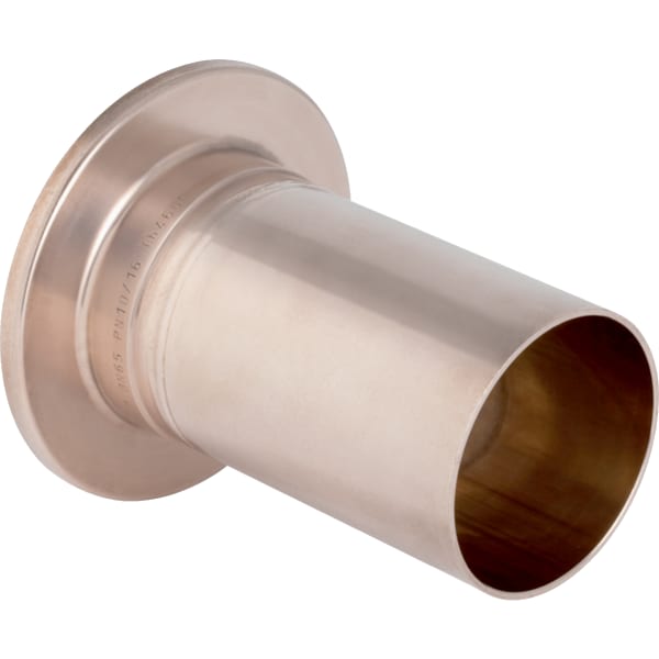 keramag Geberit Mapress CuNiFe flanged stub with plain end for loose flange PN 10/16