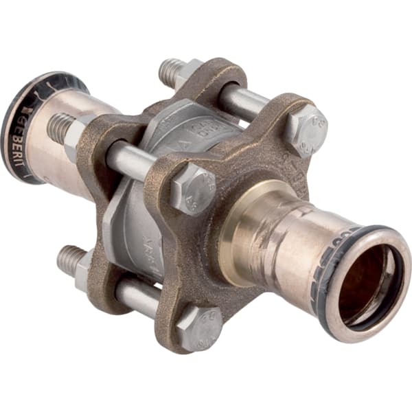 keramag Geberit Mapress CuNiFe non-return valve flanged