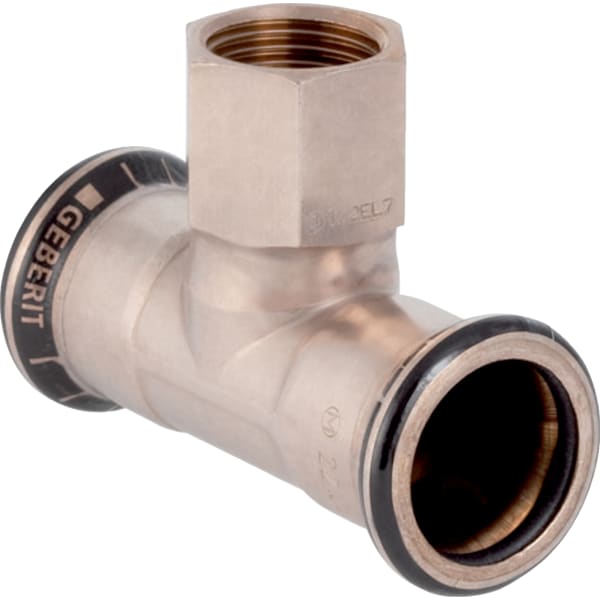 keramag Geberit Mapress CuNiFe T-piece with female thread