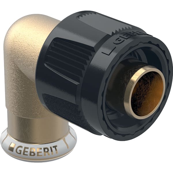 keramag Geberit Mapress elbow adapter 90° with MasterFix