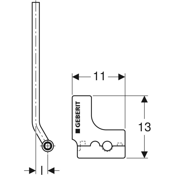 Keramag Geberit Mapress Metal Pipe Connector T-piece With Insulation Box And Union Connector For Euro Cone