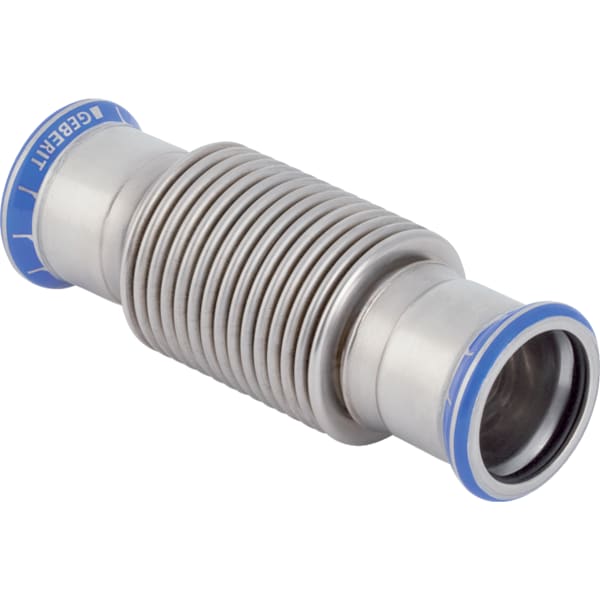 keramag Geberit Mapress Stainless Steel axial expansion fitting with pressing sockets