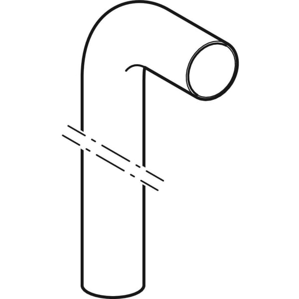 Keramag Geberit Mapress Stainless Steel Bend 90° Long