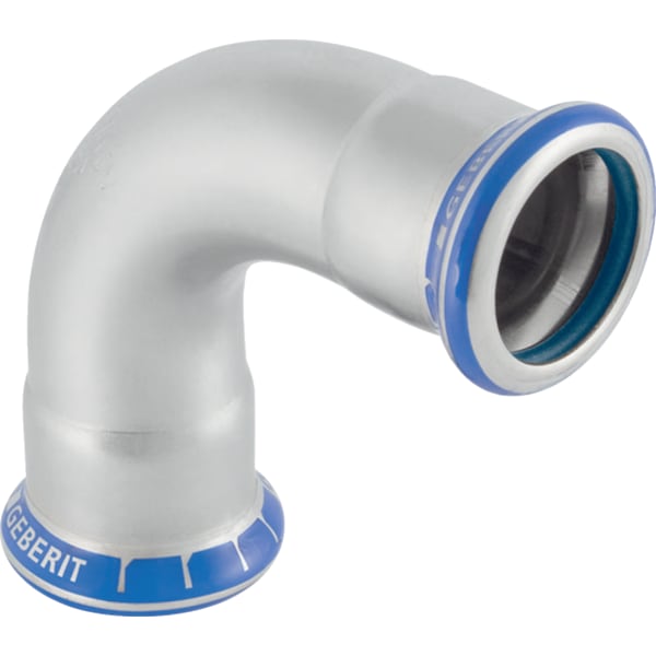 keramag Geberit Mapress Stainless Steel bend (FKM blue)