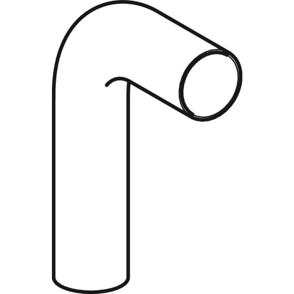 Keramag Geberit Mapress Stainless Steel Bend With Plain Ends