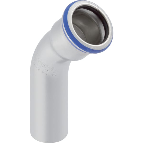 Keramag Geberit Mapress Stainless Steel Bend With Plain End (LABS-free)