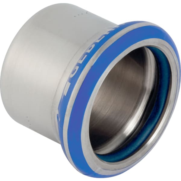 keramag Geberit Mapress Stainless Steel cap (FKM blue)