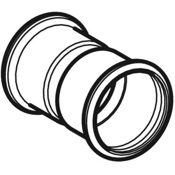 Keramag Geberit Mapress Stainless Steel Coupling (FKM Blue)