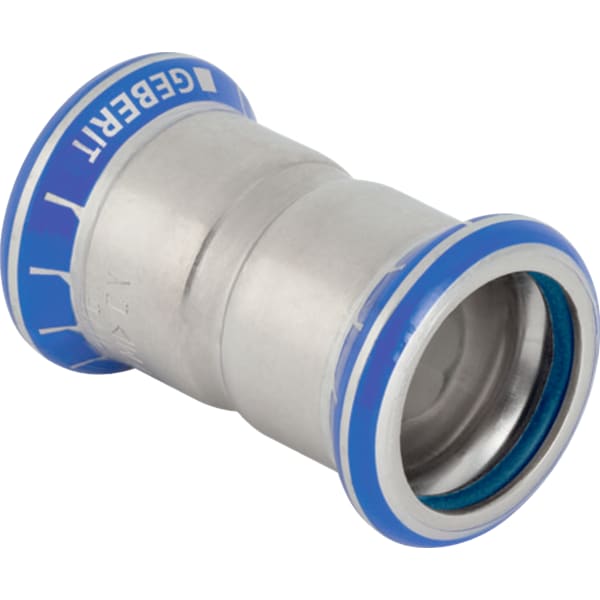 keramag Geberit Mapress Stainless Steel coupling (FKM blue)