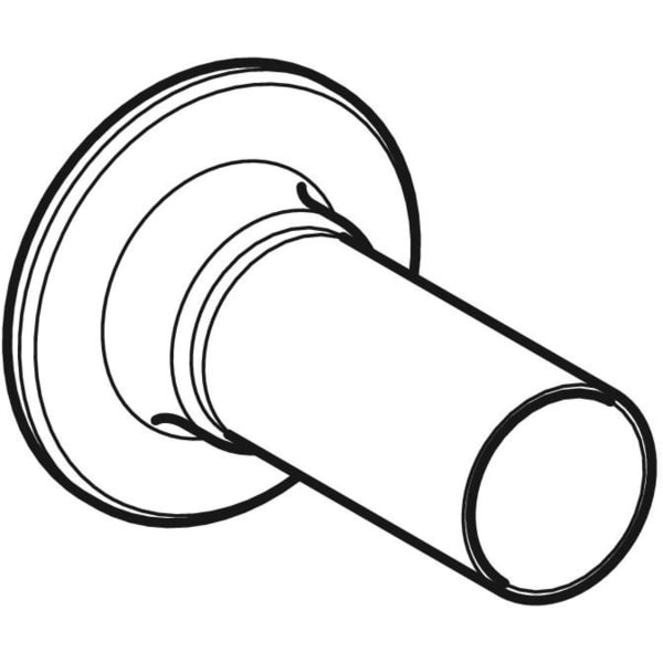 Keramag Geberit Mapress Stainless Steel Flanged Stub With Plain End For Loose Flange PN 10/16