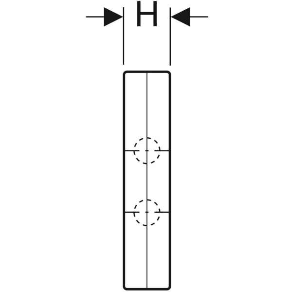 Keramag Geberit Mapress T-piece Crossing With Insulation Box