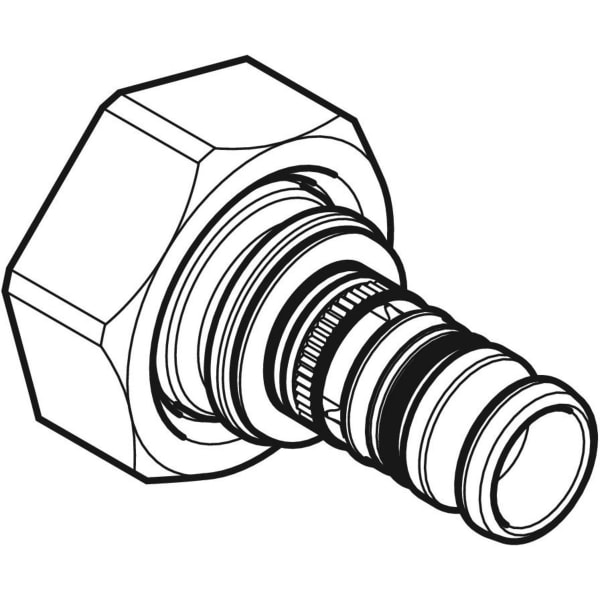Keramag Geberit Mepla Connection Nipple For Manifold For Euro Cone