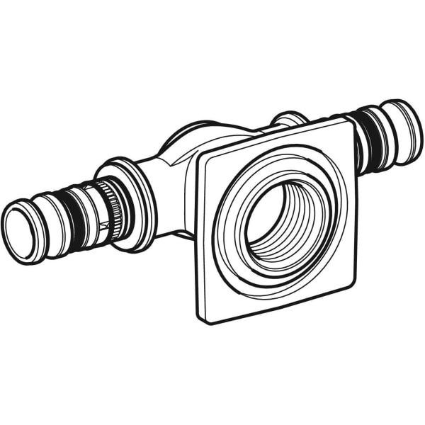 Keramag Geberit Mepla Connector T-piece For Concealed Cistern