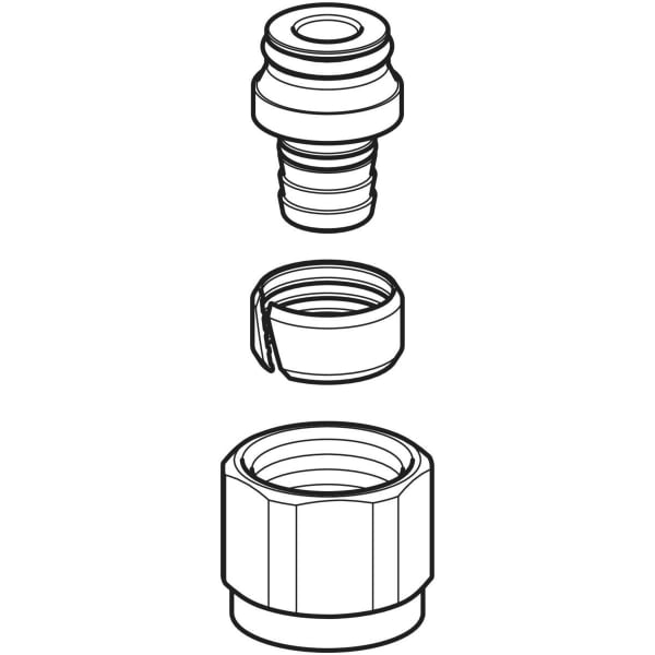 Keramag Geberit Mepla Union Connector With Female Thread
