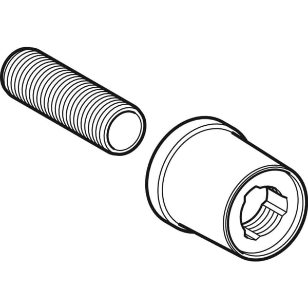 Keramag Geberit Mounting Aid Set For Straight Connector For Drywall Construction