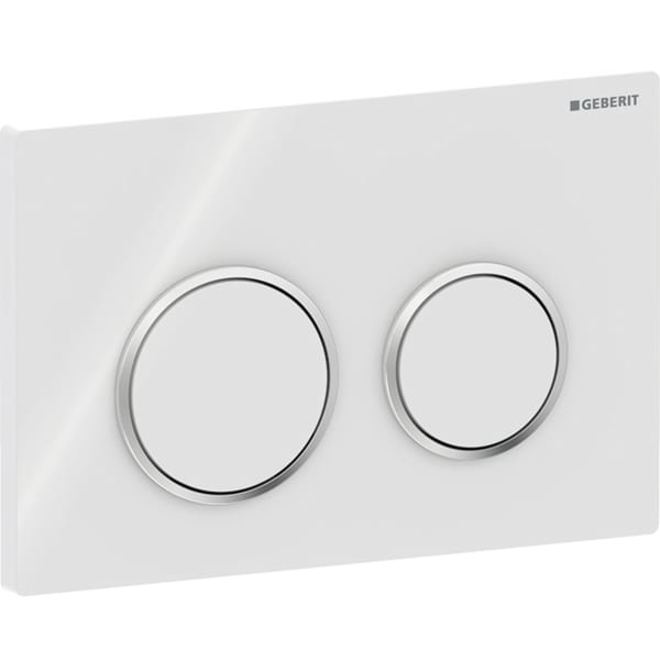 keramag Geberit Omega20 actuator plate round dual flush