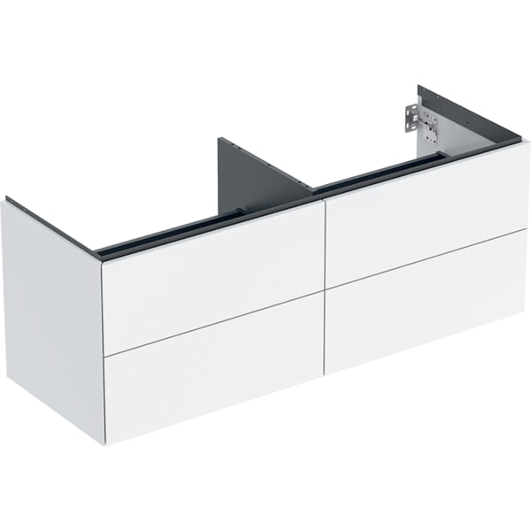 keramag Geberit ONE cabinet for lay-on washbasin with four drawers