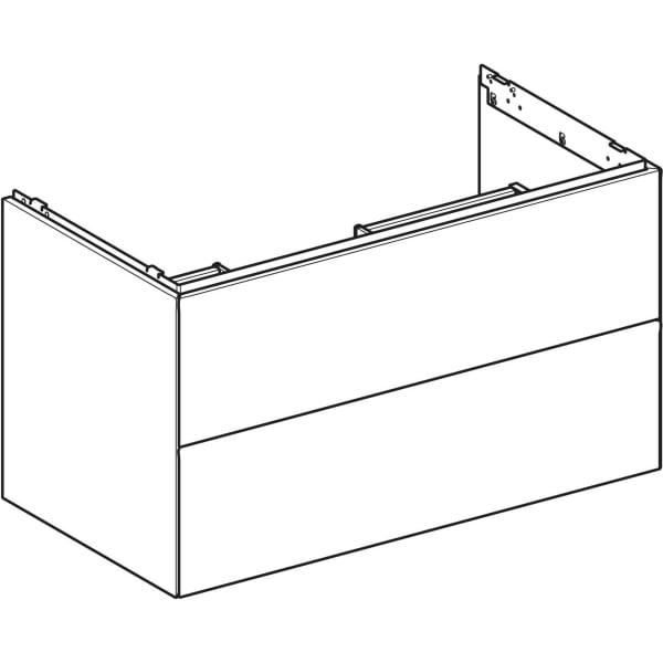 Keramag Geberit ONE Cabinet For Washbasin With Two Drawers