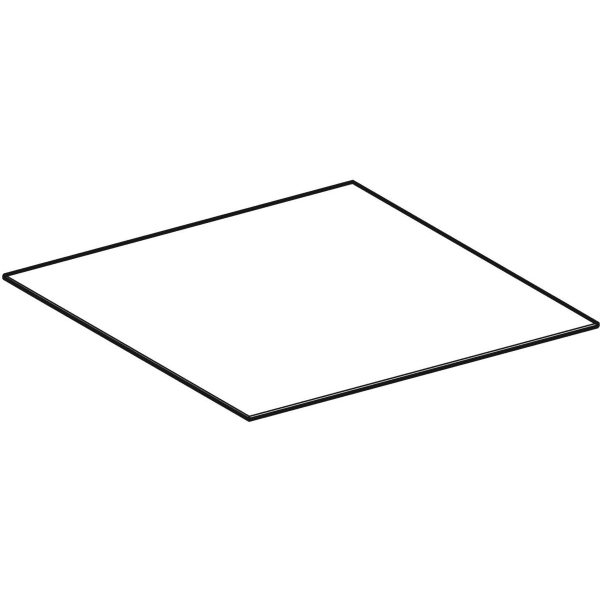 Keramag Geberit ONE Cover For Low Cabinet And Side Element Stoneware