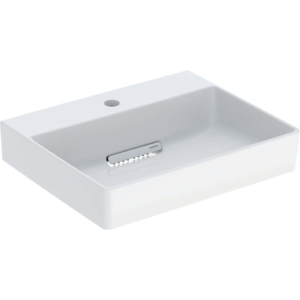 keramag Geberit ONE lay-on washbasin rectangular CleanDrain