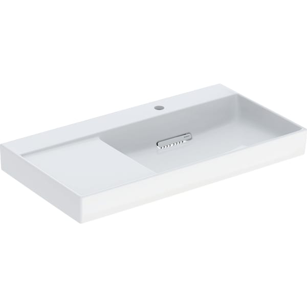 keramag Geberit ONE washbasin CleanDrain left shelf surface