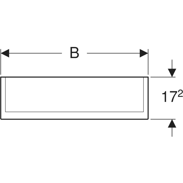 Keramag Geberit Option Plus Mirror Cabinet With Lighting And Two Doors