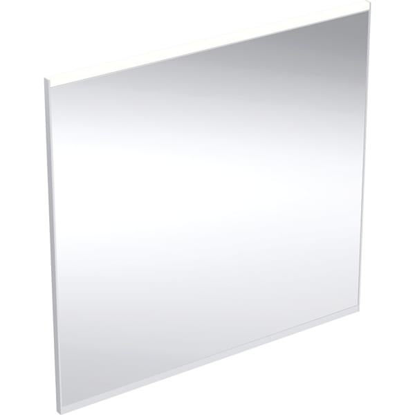 keramag Geberit Option Plus Square illuminated mirror with direct and indirect lighting