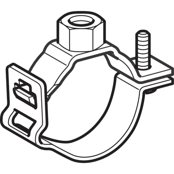 Keramag Geberit Pipe Bracket With Threaded Socket M10 Adjustable