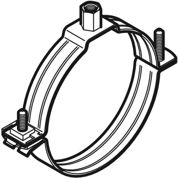 Keramag Geberit Pipe Bracket With Threaded Socket M8 / M10