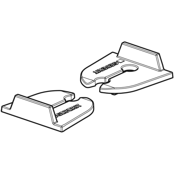 Keramag Geberit Pluvia Set Of Mounting Clips For Function Disc