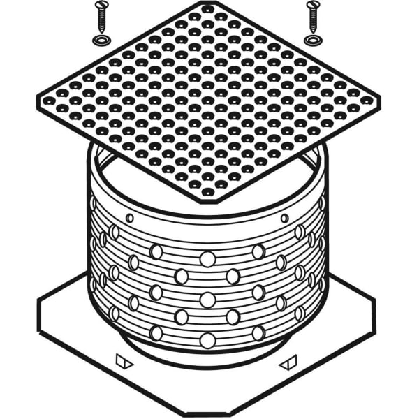 Keramag Geberit Pluvia Supplementary Set Suitable For Promenade Decks