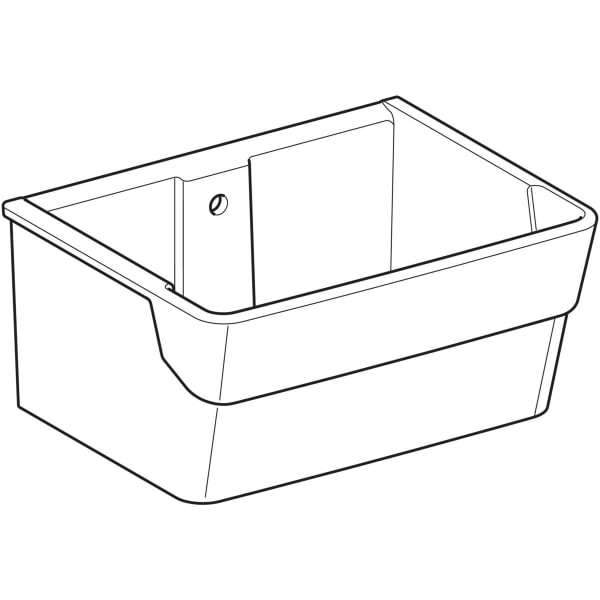 Keramag Geberit Publica Garda Utility Sink With Overflow