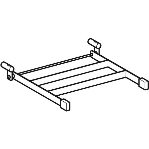 Keramag Geberit Publica Hinged Grating With Buffers