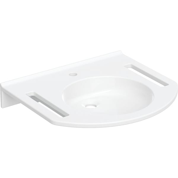 keramag Geberit Publica washbasin round design with-cut-outs barrier-free