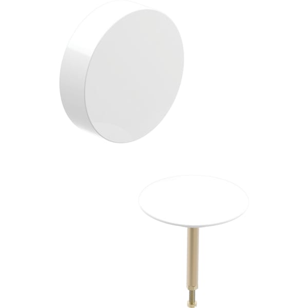 Keramag Geberit Ready-to-fit Set D52 For Bathtub Drain With Turn Handle