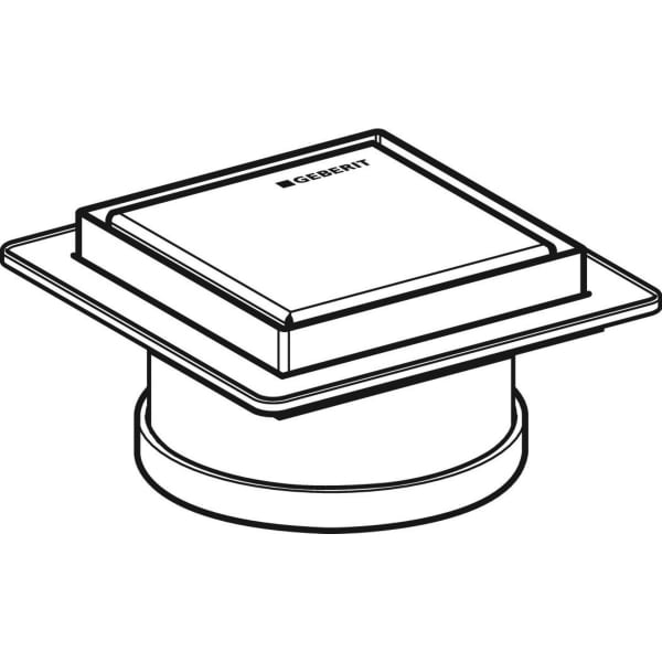 Keramag Geberit Ready-to-fit Set For Collector Drain