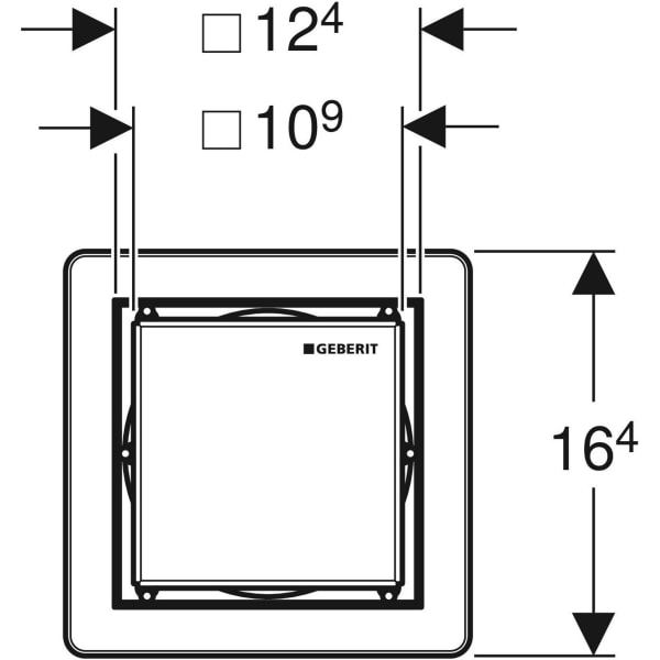 Keramag Geberit Ready-to-fit Set For Collector Drain