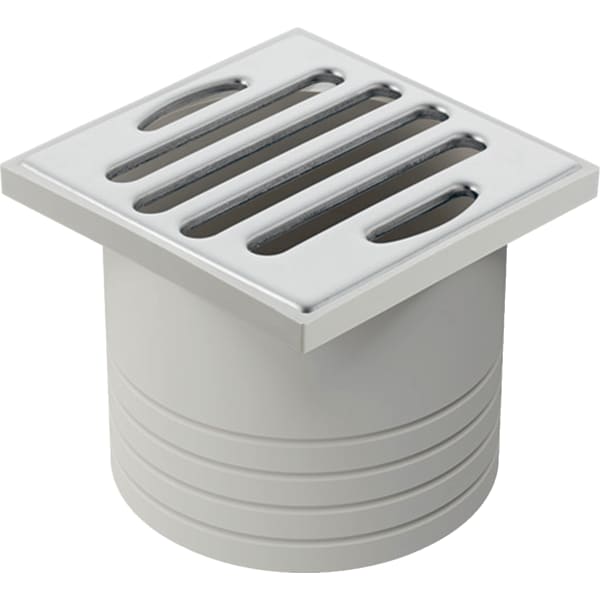 keramag Geberit ready-to-fit set for collector drain slotted grating 10 x 10 cm