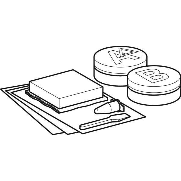 Keramag Geberit Repair Set For Melua And Olona Shower Trays Made Of Resin Stone