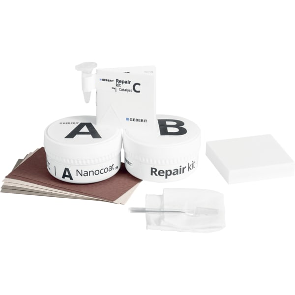 keramag Geberit repair set for Melua and Olona shower trays made of resin stone