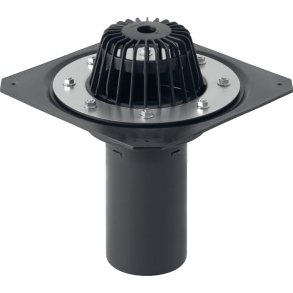 keramag Geberit roof outlet with fastening flange for roof foils