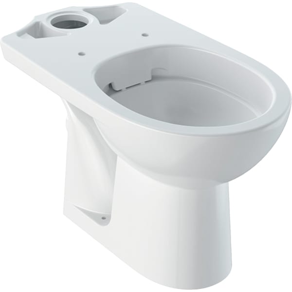 keramag Geberit Selnova floor-standing WC for close-coupled exposed cistern washdown horizontal outlet Rimfree