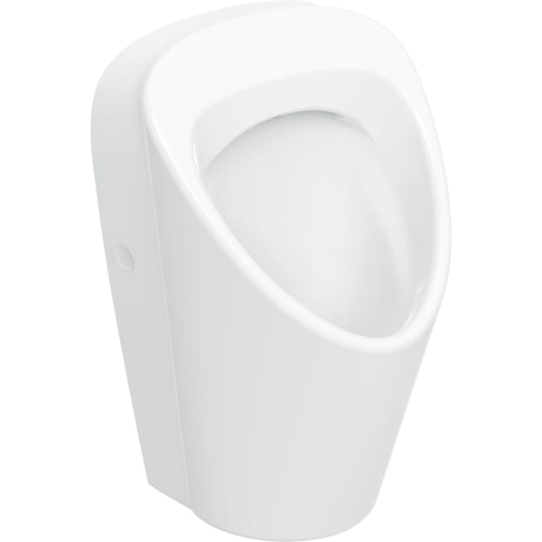 keramag Geberit Selnova S urinal inlet from the rear outlet to the rear or downwards