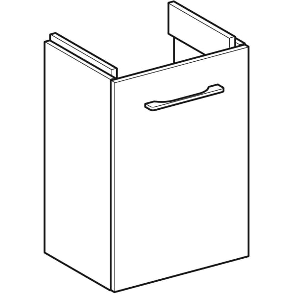 Keramag Geberit Selnova Square Cabinet For Handrinse Basin With One Door