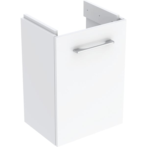 keramag Geberit Selnova Square cabinet for handrinse basin with one door