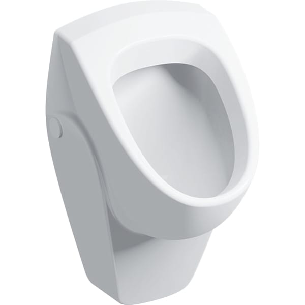 keramag Geberit Selnova urinal inlet from the rear outlet to the rear