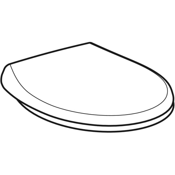 Keramag Geberit Selnova WC Seat With Seat Ring For Children Fastening From Above