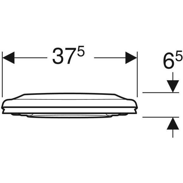 Keramag Geberit Selnova WC Seat With Seat Ring For Children Fastening From Above