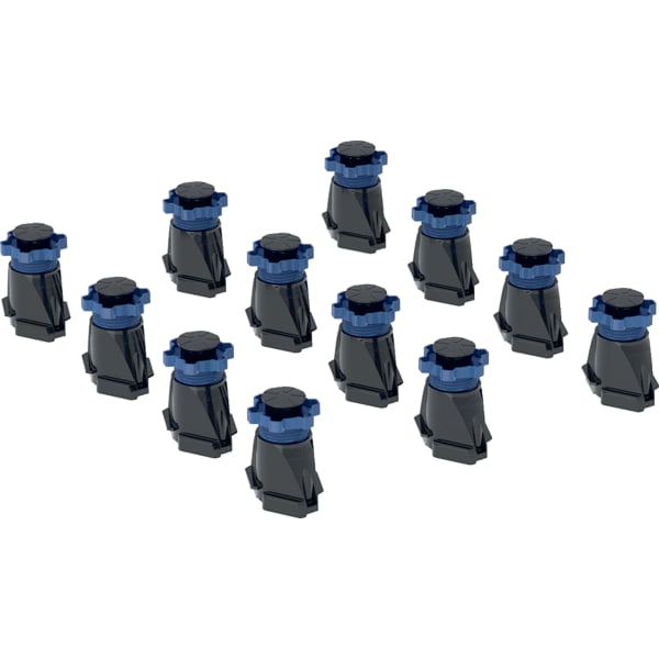 Keramag Geberit Set Of Feet For Shower Tray Measuring Over 160 Cm In Length