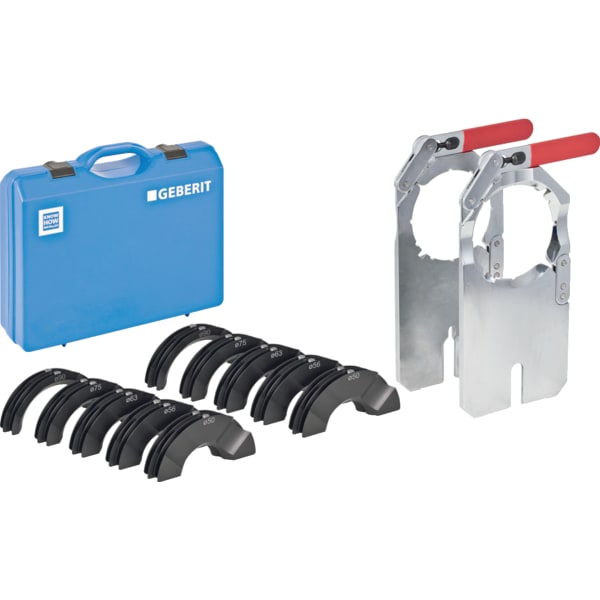 keramag Geberit set of jaw adapters with tension device d110